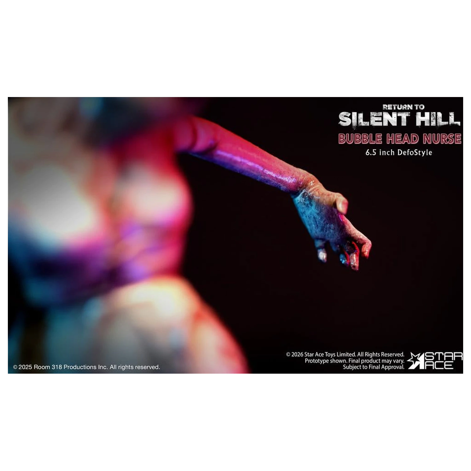 Return to Silent Hill (2026) DefoStyle Figurka Bubble Head Nurse 16.5 cm fotografii produktu