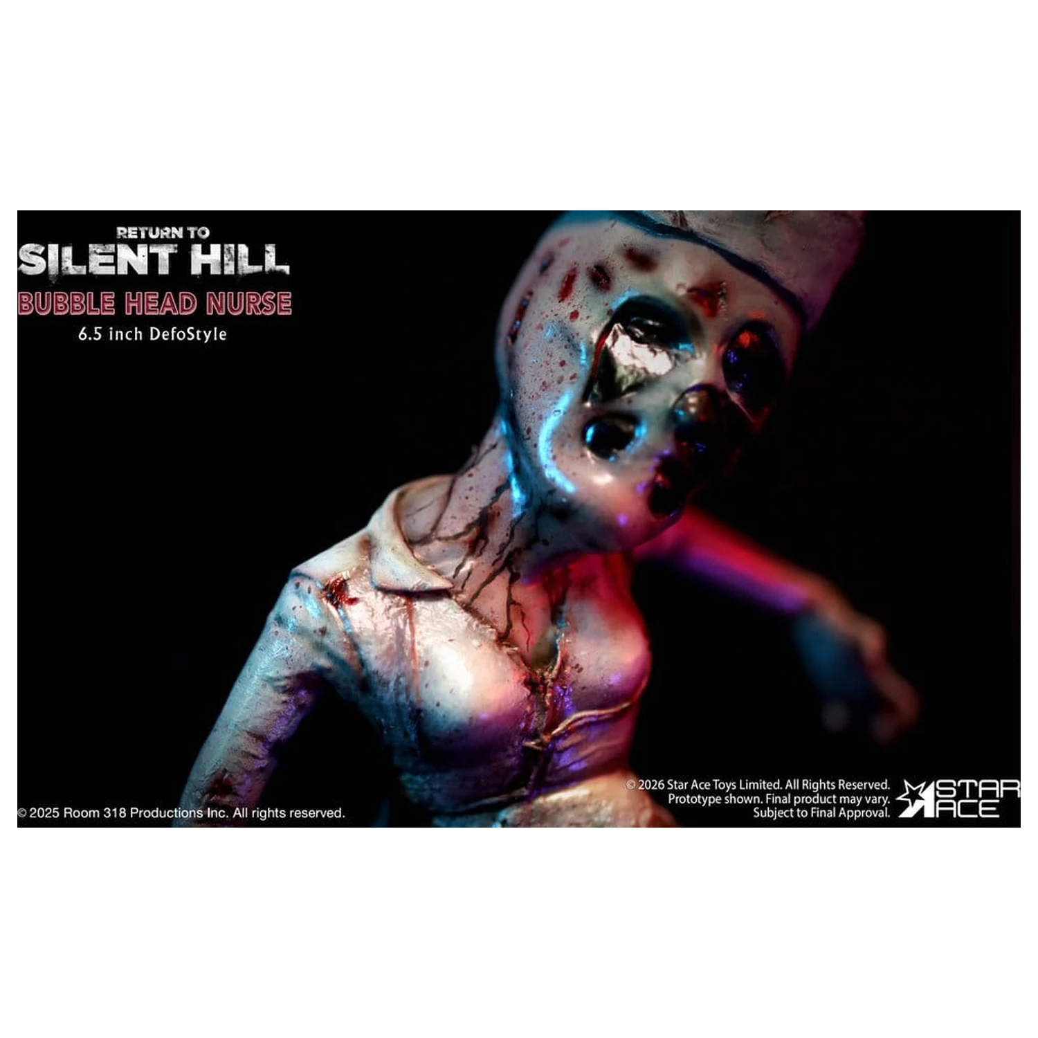 Return to Silent Hill (2026) DefoStyle Figurka Bubble Head Nurse 16.5 cm fotografii produktu