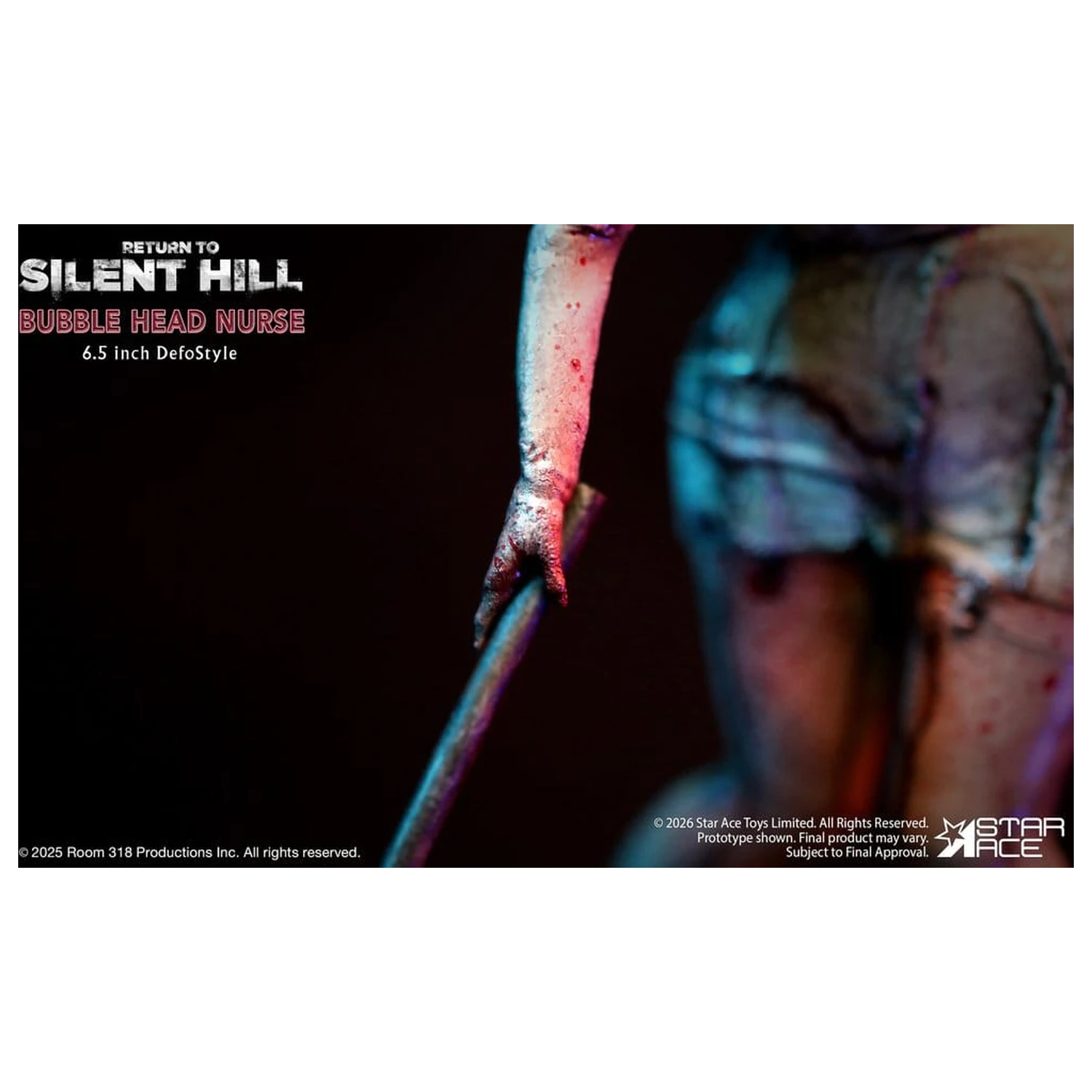 Return to Silent Hill (2026) DefoStyle Figurka Bubble Head Nurse 16.5 cm fotografii produktu