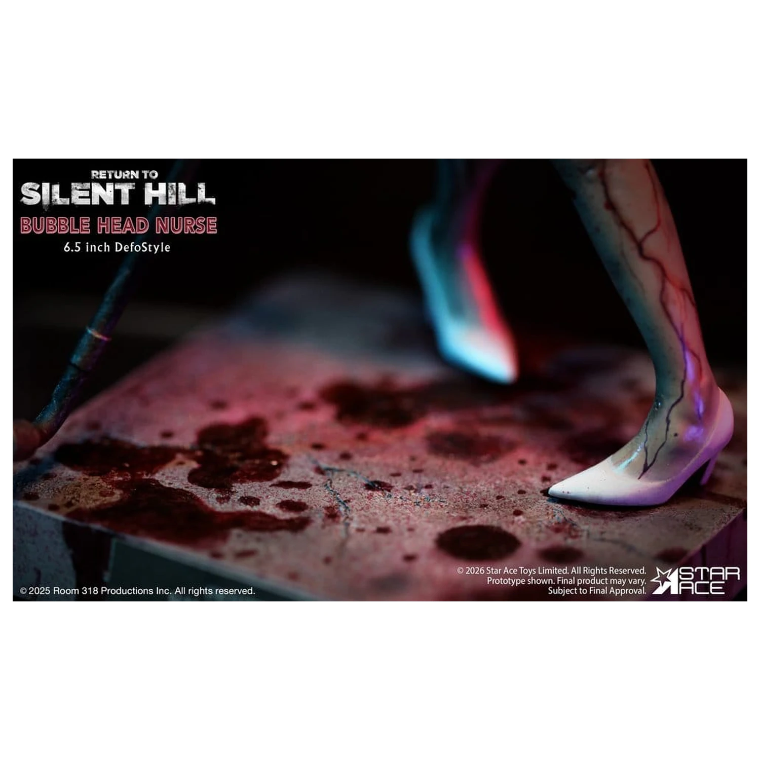 Return to Silent Hill (2026) DefoStyle Figurka Bubble Head Nurse 16.5 cm fotografii produktu