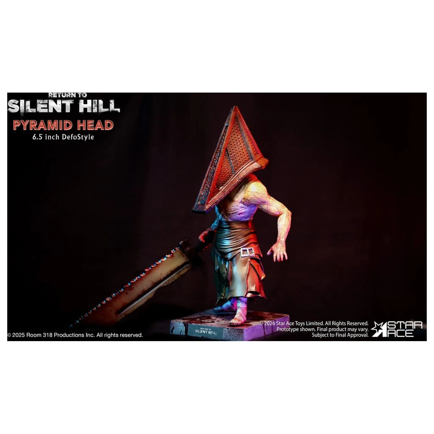 Return to Silent Hill (2026) DefoStyle Figurka Pyramid Head 20 cm fotografii produktu