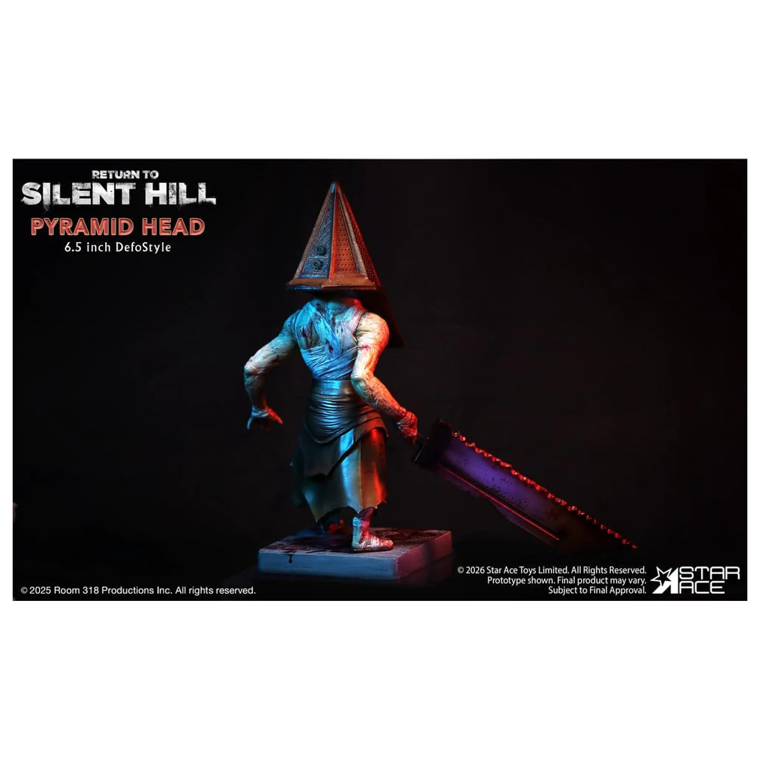 Return to Silent Hill (2026) DefoStyle Figurka Pyramid Head 20 cm fotografii produktu