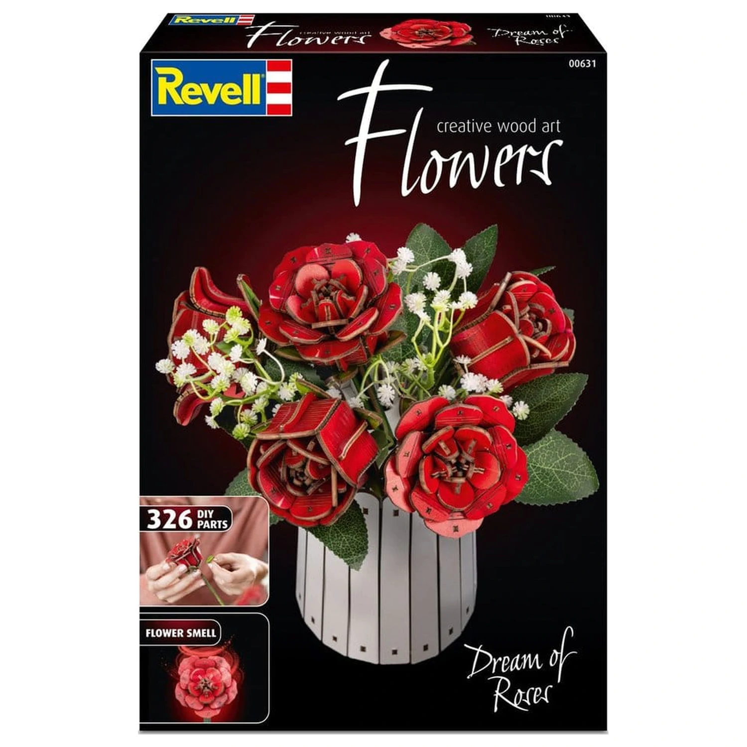 Revell Květiny Dřevěné Květiny Sen o růžích 22 cm fotografii produktu