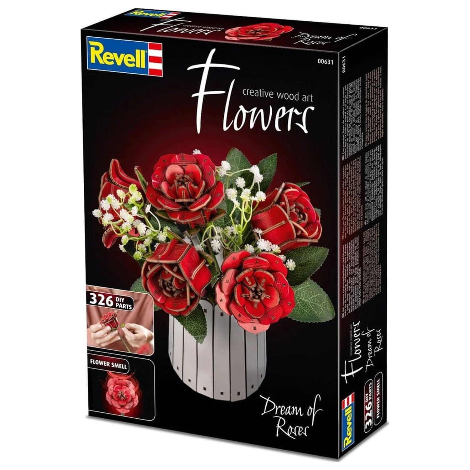 Revell Květiny Dřevěné Květiny Sen o růžích 22 cm fotografii produktu