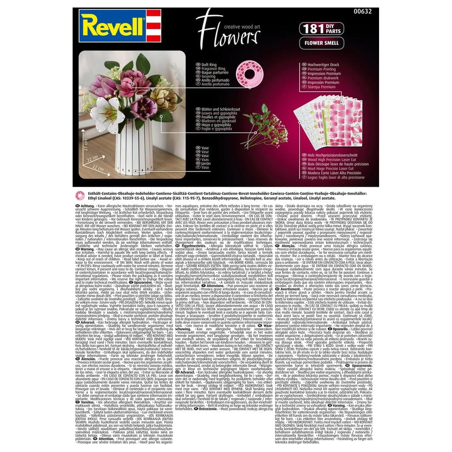 Revell Květiny Dřevěné Květiny Květinová zahrada 22 cm fotografii produktu