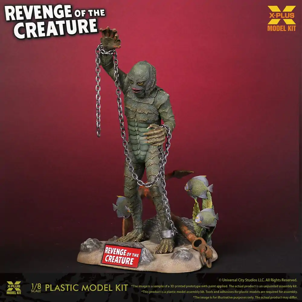 Revenge of the Creature Plastic Model Kit 1/8 Stavebnice nestvůry 28 cm fotografii produktu