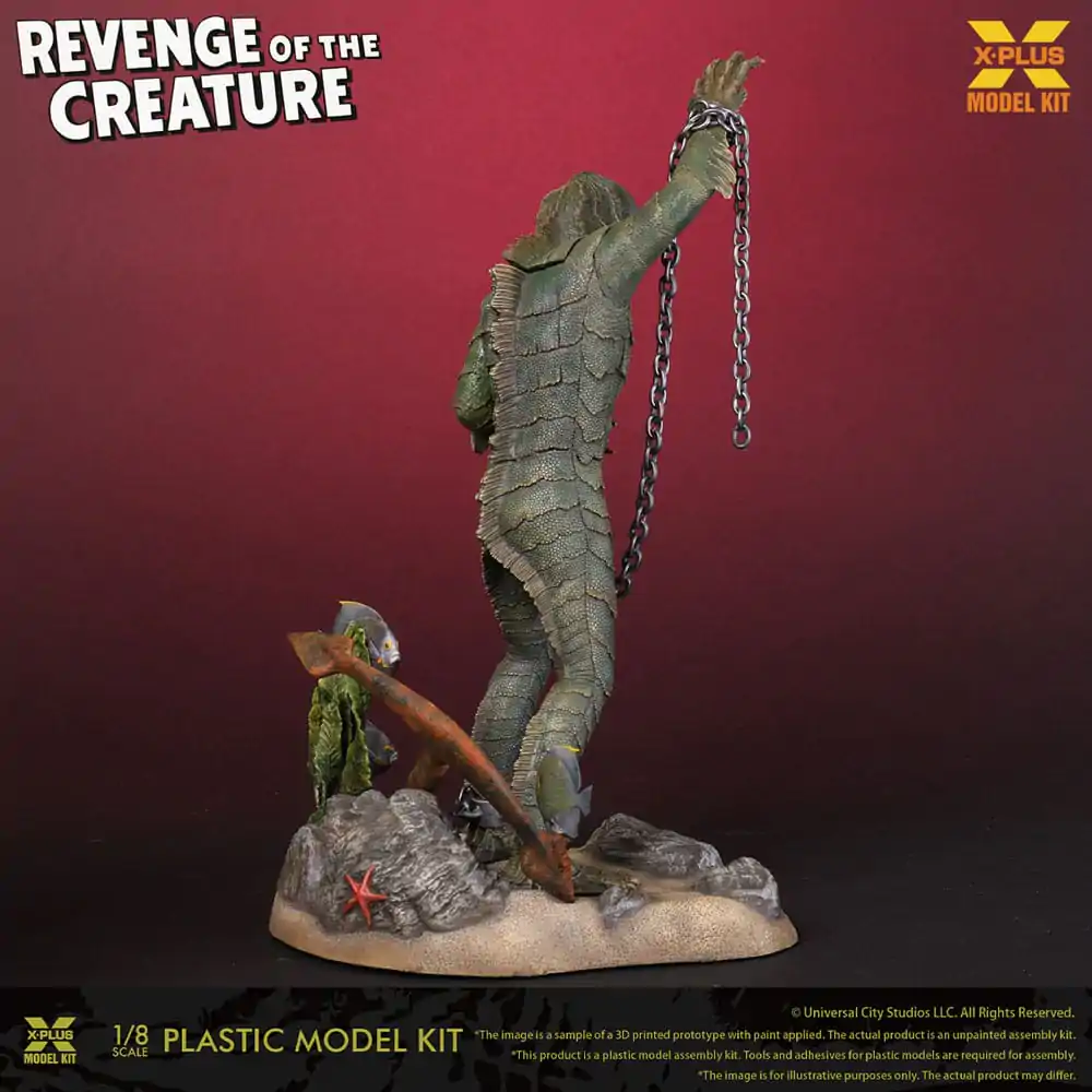 Revenge of the Creature Plastic Model Kit 1/8 Stavebnice nestvůry 28 cm fotografii produktu