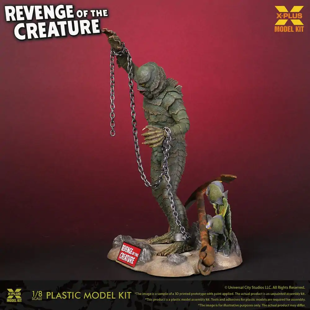 Revenge of the Creature Plastic Model Kit 1/8 Stavebnice nestvůry 28 cm fotografii produktu