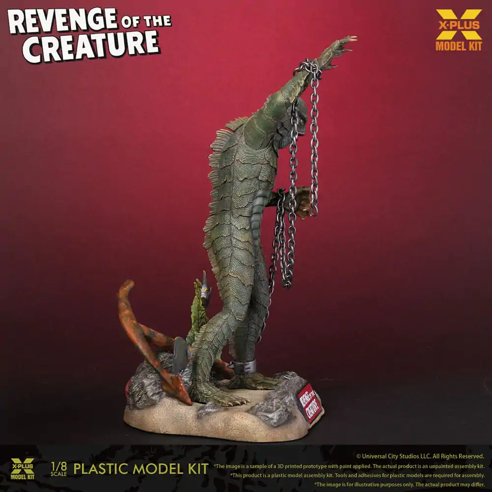 Revenge of the Creature Plastic Model Kit 1/8 Stavebnice nestvůry 28 cm fotografii produktu