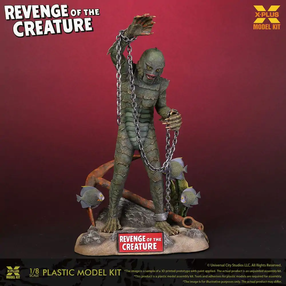 Revenge of the Creature Plastic Model Kit 1/8 Stavebnice nestvůry 28 cm fotografii produktu