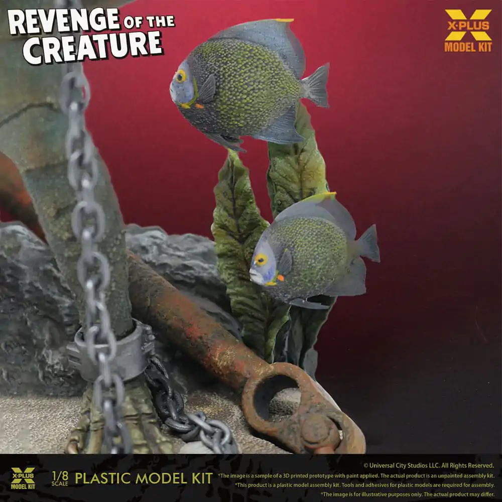 Revenge of the Creature Plastic Model Kit 1/8 Stavebnice nestvůry 28 cm fotografii produktu