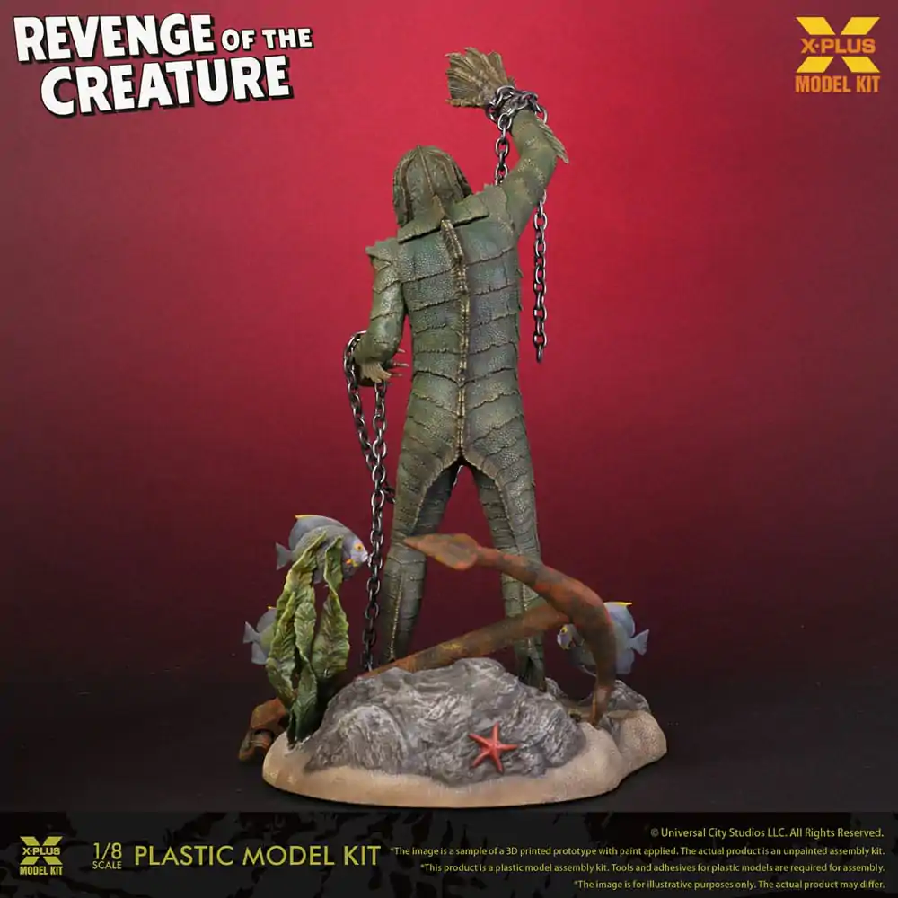 Revenge of the Creature Plastic Model Kit 1/8 Stavebnice nestvůry 28 cm fotografii produktu