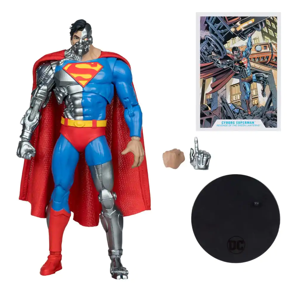 Revenge of the Green Lanterns DC Multiverse akční figurka Cyborg Superman 18 cm fotografii produktu