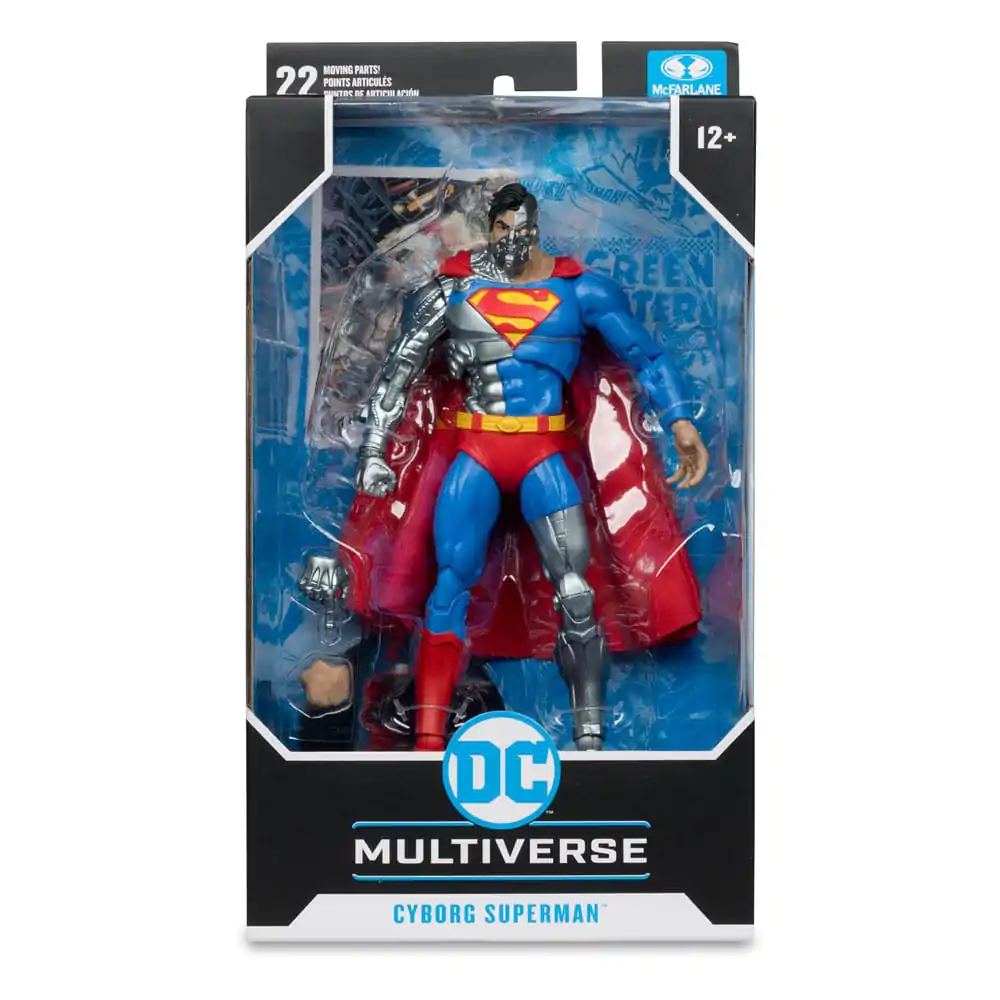 Revenge of the Green Lanterns DC Multiverse akční figurka Cyborg Superman 18 cm fotografii produktu