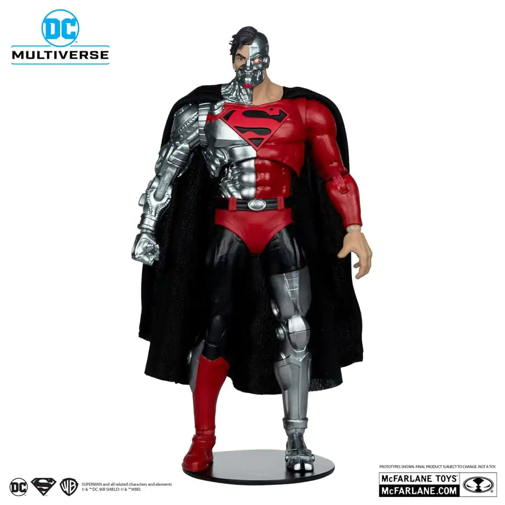 Revenge of the Green Lanterns DC Multiverse Akční figurka Cyborg Superman (Gold Label) 18 cm fotografii produktu