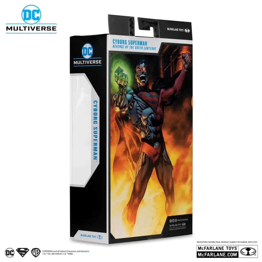 Revenge of the Green Lanterns DC Multiverse Akční figurka Cyborg Superman (Gold Label) 18 cm fotografii produktu