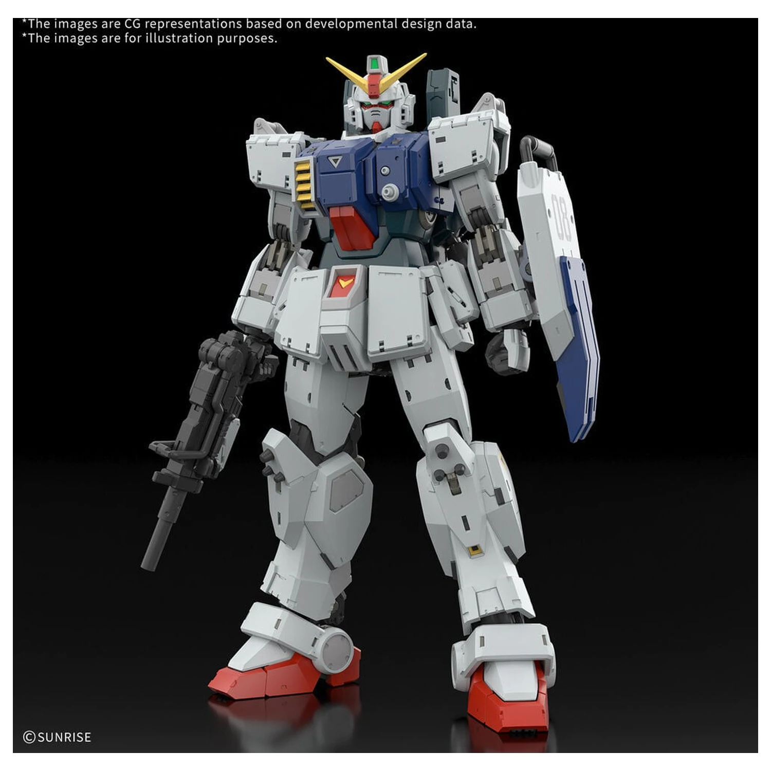 RG 1/144 Gundam Ground Type Mobile Suit Gundam The 08th MS Team model stavebnice fotografii produktu