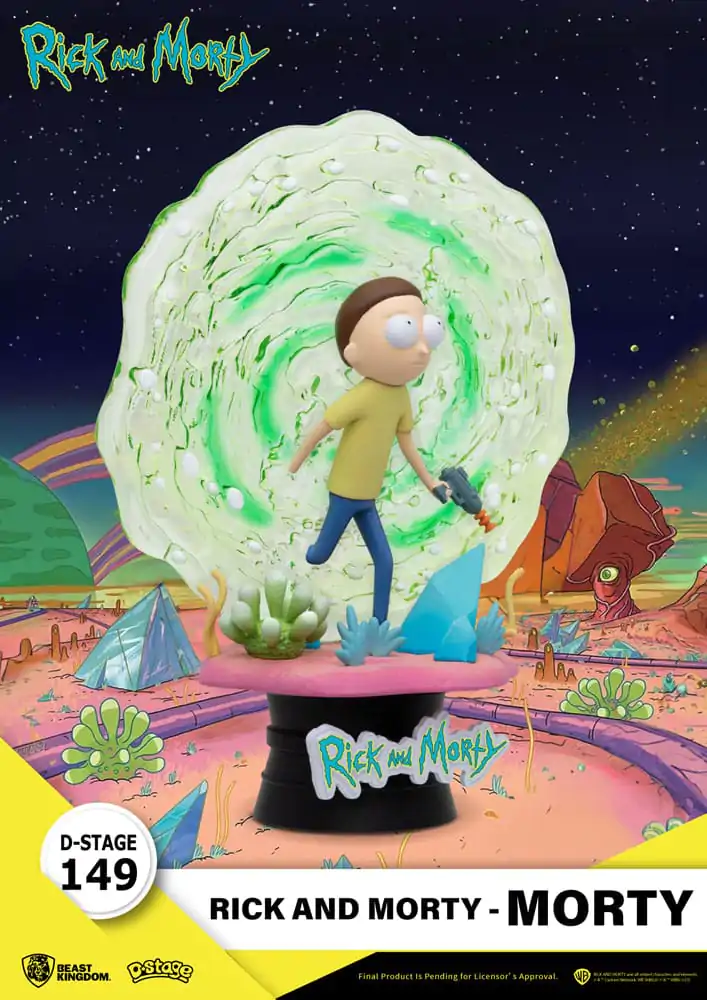 Rick & Morty D-Stage PVC Diorama Morty 14 cm fotografii produktu