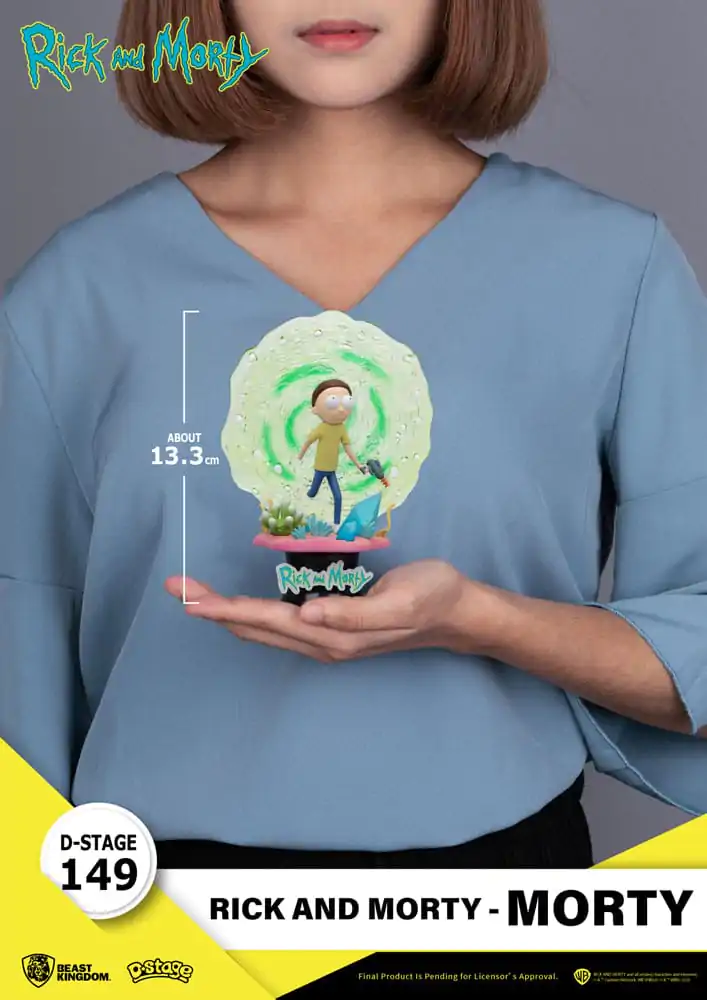 Rick & Morty D-Stage PVC Diorama Morty 14 cm fotografii produktu