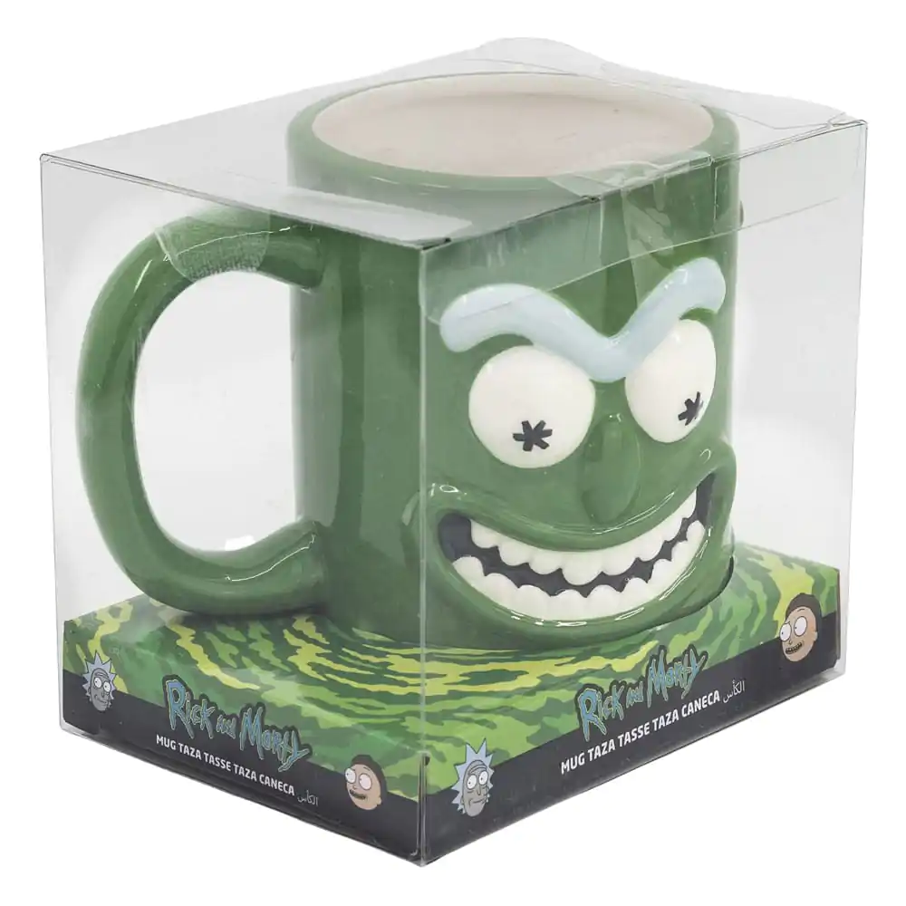 Rick & Morty 3D hrnek Okurkový Rick 739 ml fotografii produktu