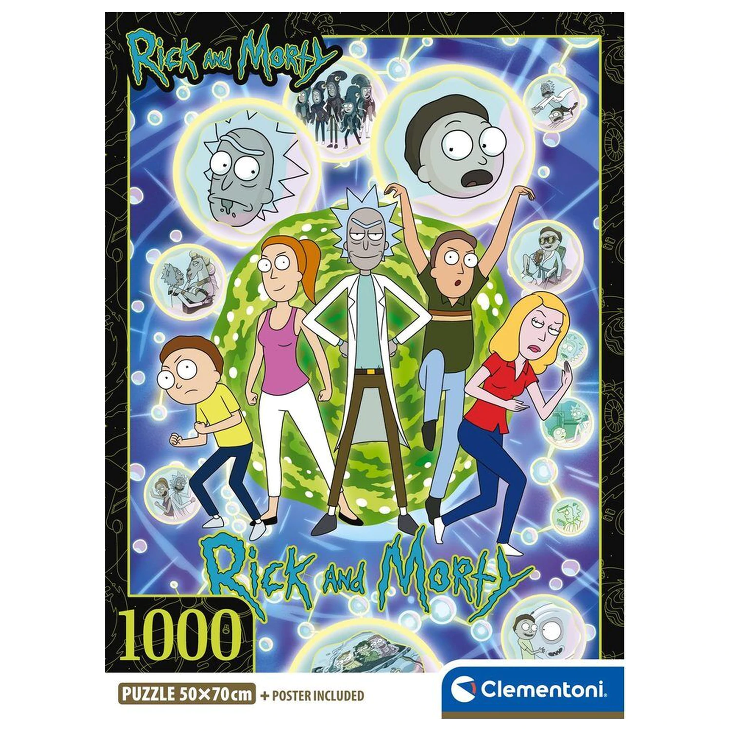 Rick and Morty 1 puzzle 1000 kusů fotografii produktu