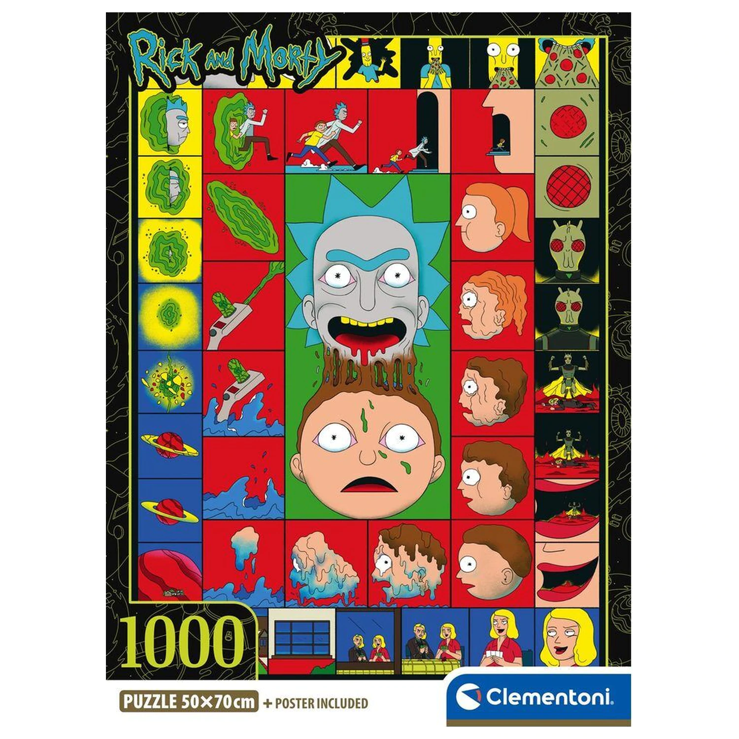 Rick and Morty 3 puzzle, 1000 ks fotografii produktu