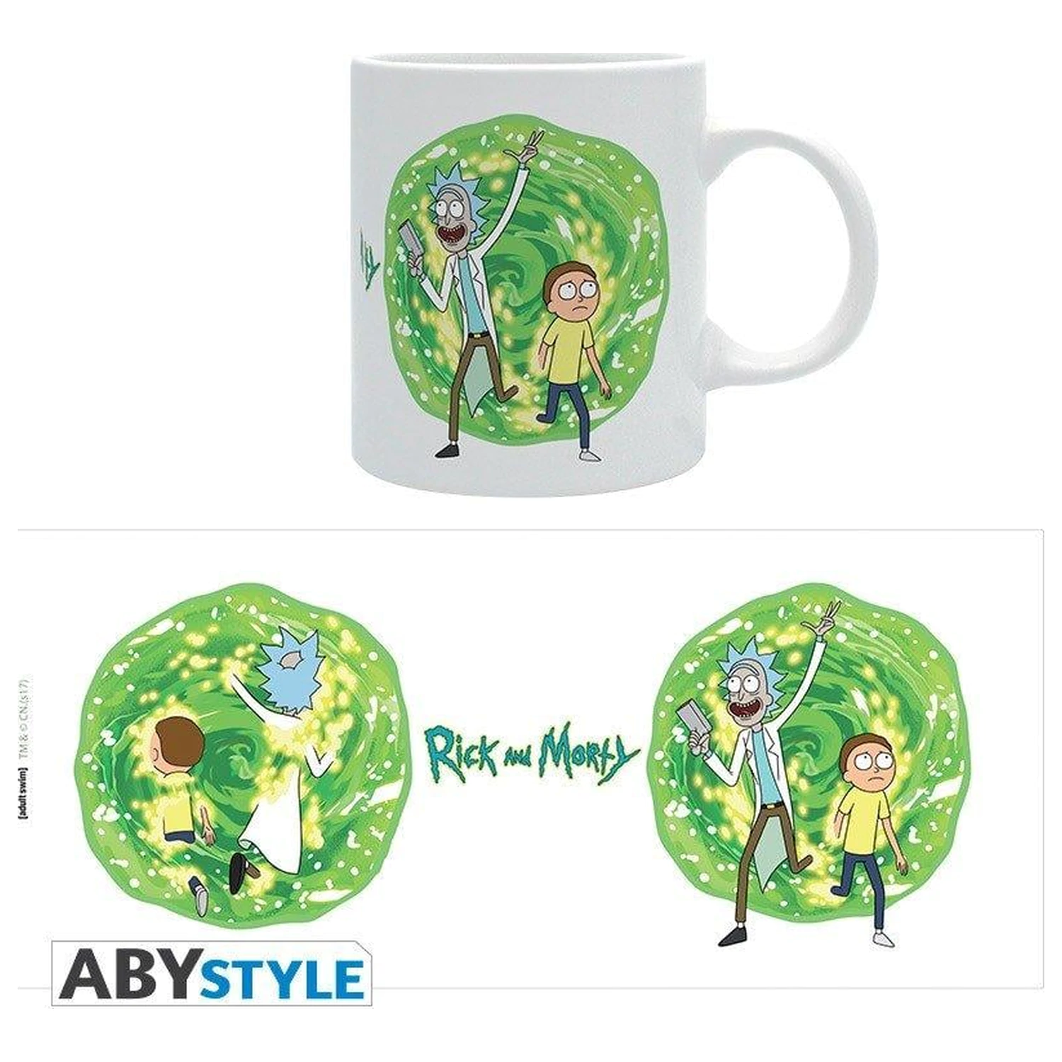 Hrnček Rick and Morty Portal Subli fotografii produktu