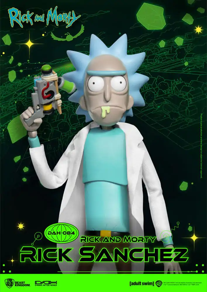 Rick and Morty Dynamic 8ction Heroes Akční figurka 1/9 Rick Sanchez 23 cm fotografii produktu