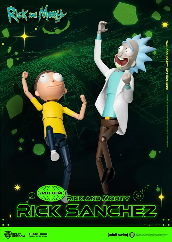 Rick and Morty Dynamic 8ction Heroes Akční figurka 1/9 Rick Sanchez 23 cm fotografii produktu