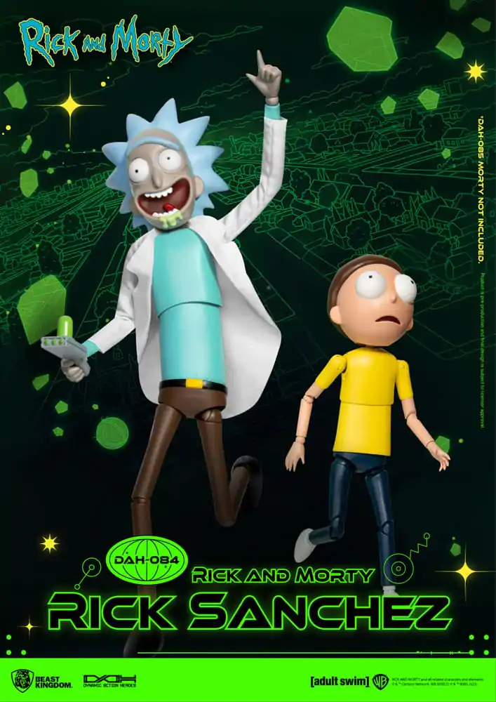 Rick and Morty Dynamic 8ction Heroes Akční figurka 1/9 Rick Sanchez 23 cm fotografii produktu
