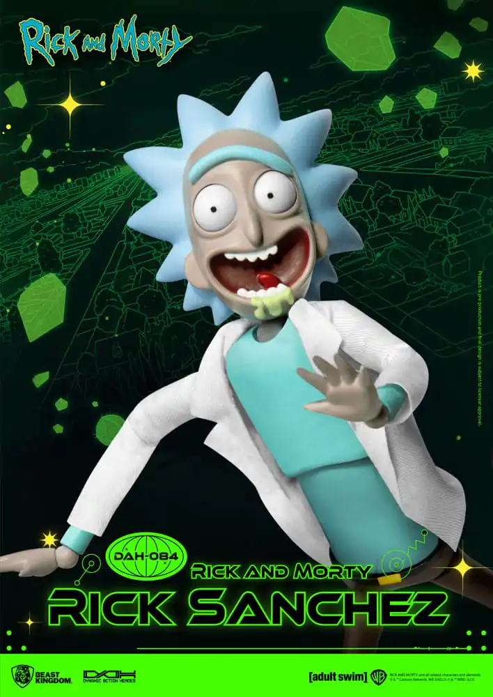 Rick and Morty Dynamic 8ction Heroes Akční figurka 1/9 Rick Sanchez 23 cm fotografii produktu