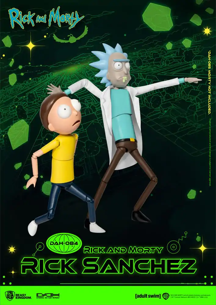 Rick and Morty Dynamic 8ction Heroes Akční figurka 1/9 Rick Sanchez 23 cm fotografii produktu
