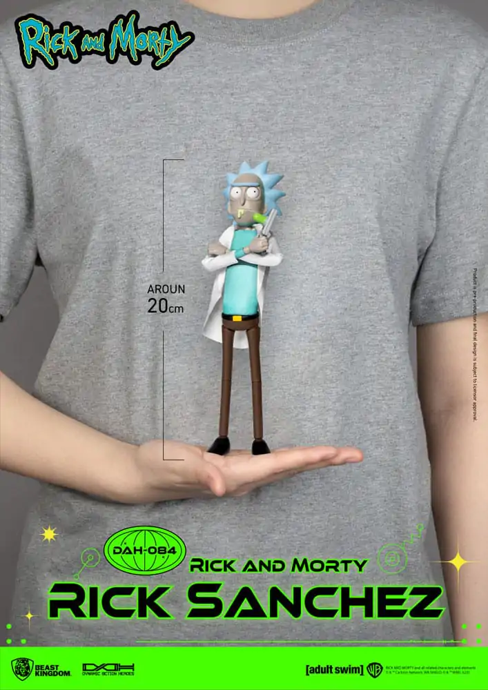 Rick and Morty Dynamic 8ction Heroes Akční figurka 1/9 Rick Sanchez 23 cm fotografii produktu