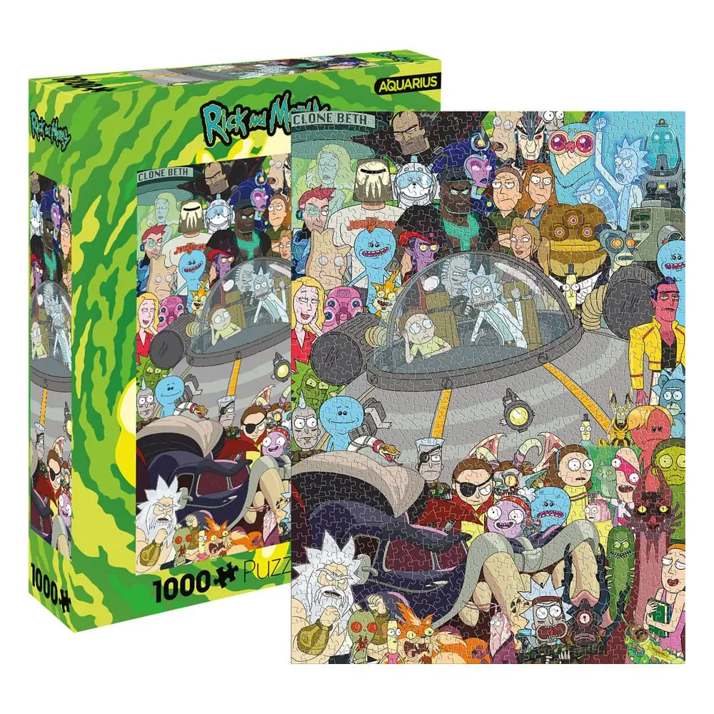 Rick and Morty Puzzle Skupina (1000 dílků) fotografii produktu