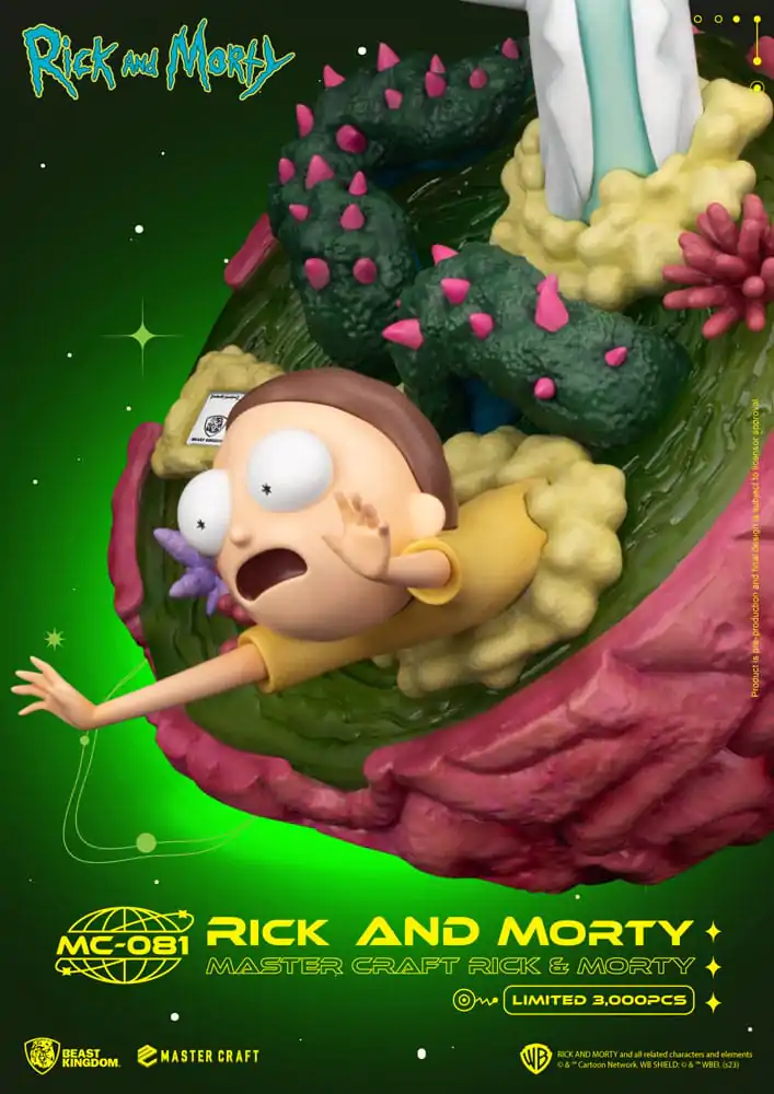 Rick and Morty Master Craft Socha Rick a Morty 42 cm fotografii produktu