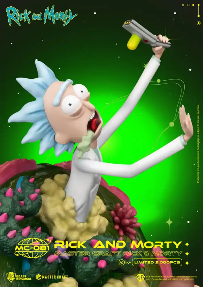 Rick and Morty Master Craft Socha Rick a Morty 42 cm fotografii produktu