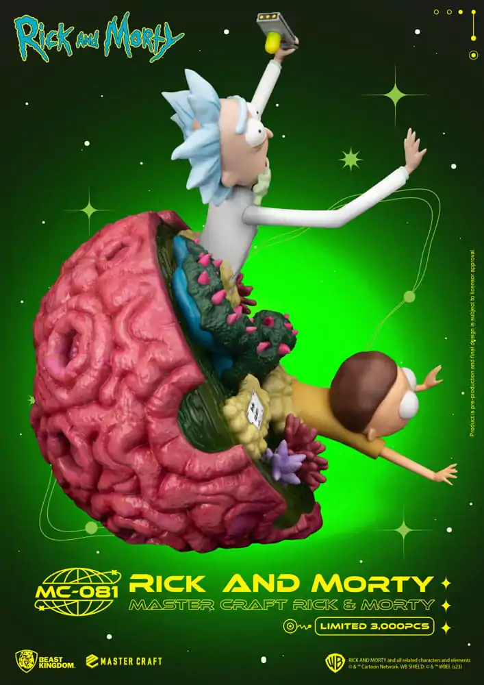 Rick and Morty Master Craft Socha Rick a Morty 42 cm fotografii produktu