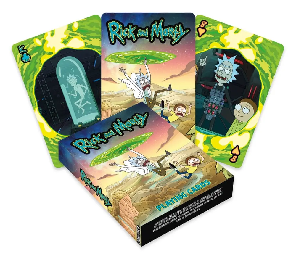 Rick and Morty Hrací Karty Scény fotografii produktu