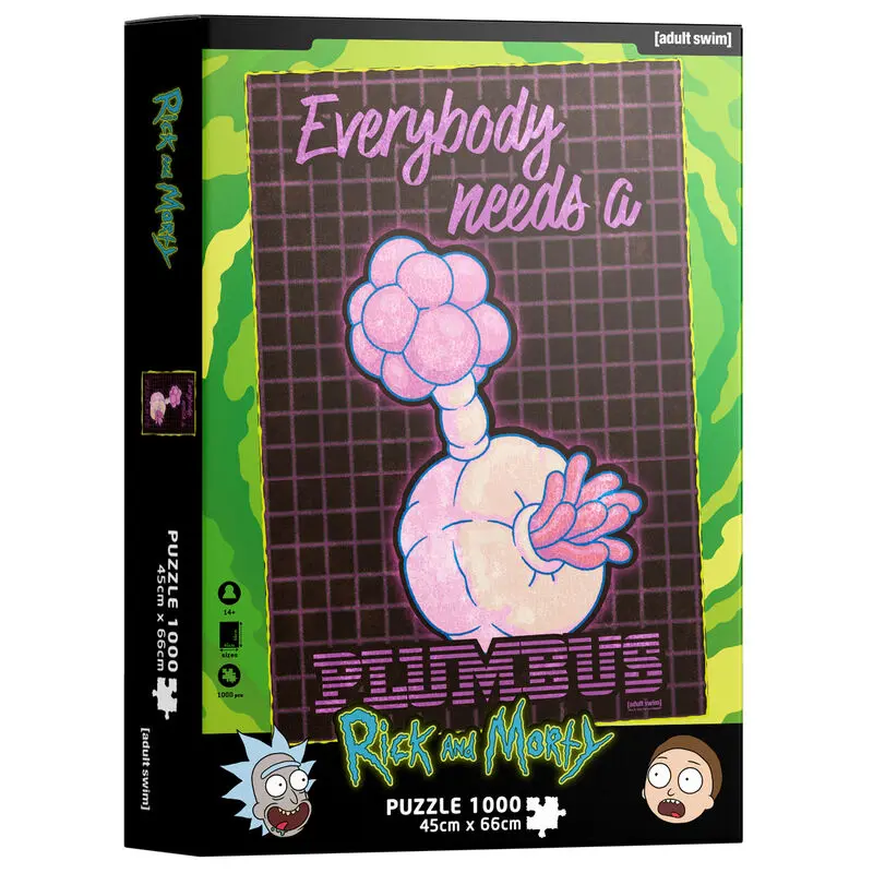DC Comics Puzzle Plumbus (1000 dílků) fotografii produktu