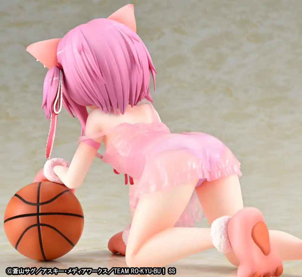 Ro-Kyu-Bu: Fast Break! PVC Soška 1/7 Tomoka Minato Kemomimi Lingerie Verze 18 cm fotografii produktu