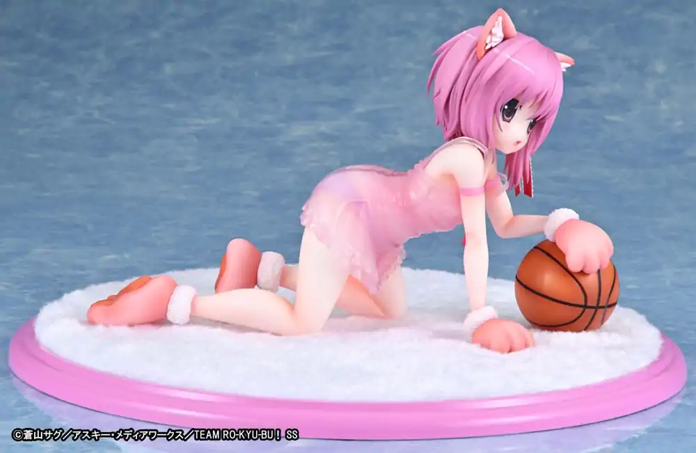 Ro-Kyu-Bu: Fast Break! PVC Soška 1/7 Tomoka Minato Kemomimi Lingerie Verze 18 cm fotografii produktu