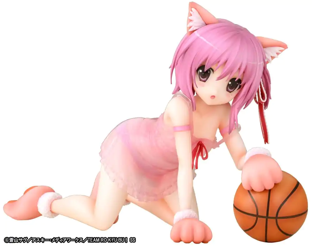 Ro-Kyu-Bu: Fast Break! PVC Soška 1/7 Tomoka Minato Kemomimi Lingerie Verze 18 cm fotografii produktu