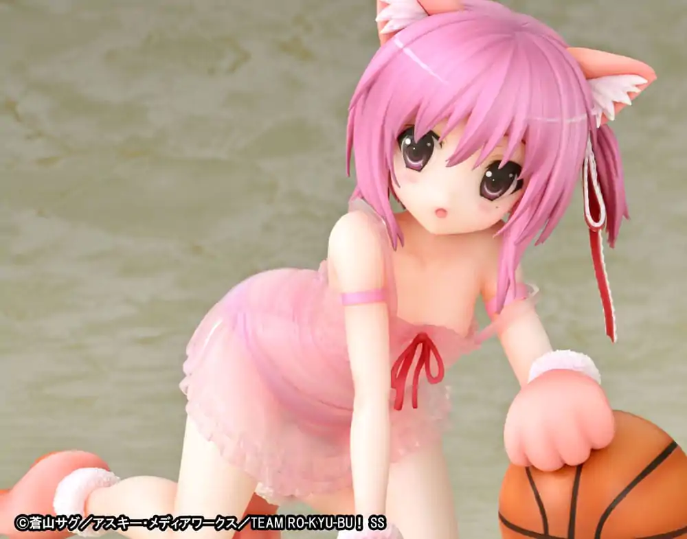 Ro-Kyu-Bu: Fast Break! PVC Soška 1/7 Tomoka Minato Kemomimi Lingerie Verze 18 cm fotografii produktu