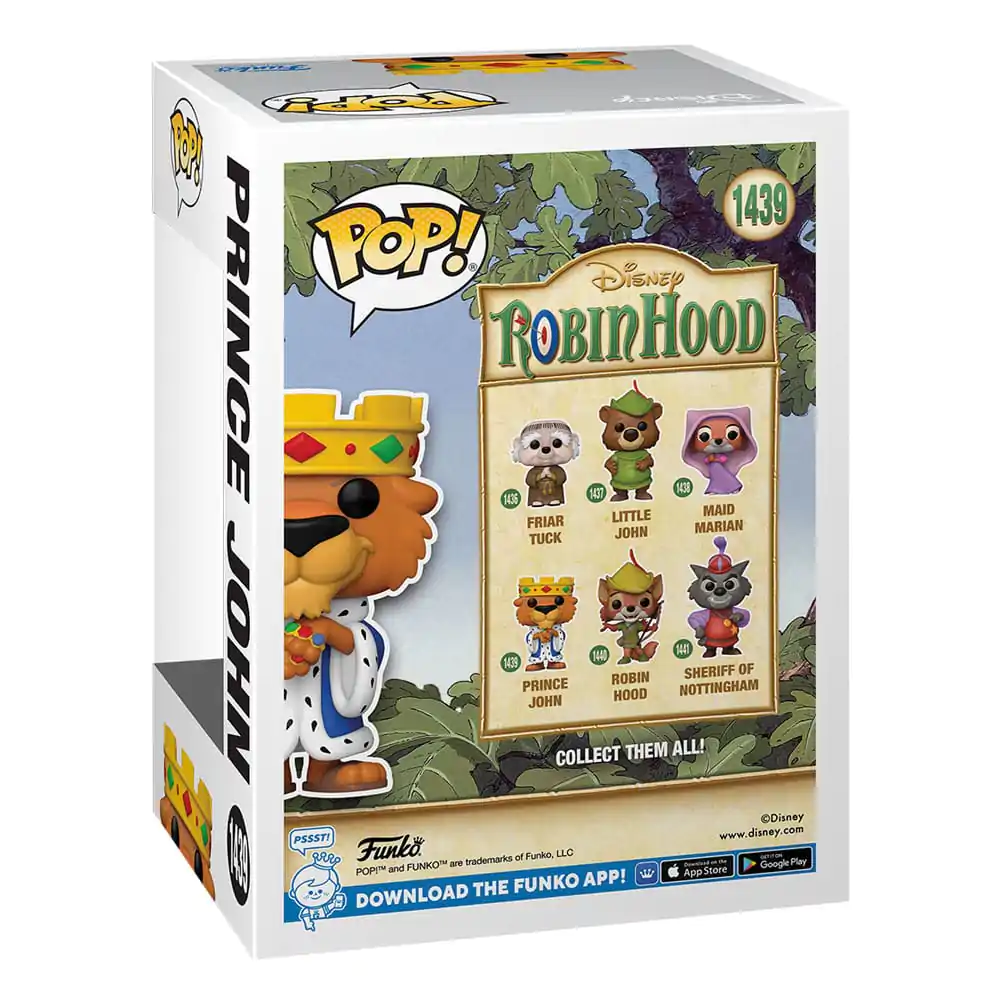 Robin Hood POP! Disney vinylová figurka Prince John 9 cm fotografii produktu