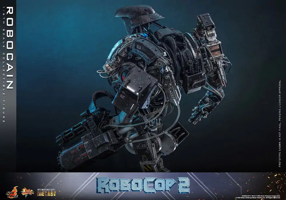 RoboCop 2 Movie Masterpiece Diecast akční figurka 1/6 RoboCain 40 cm fotografii produktu