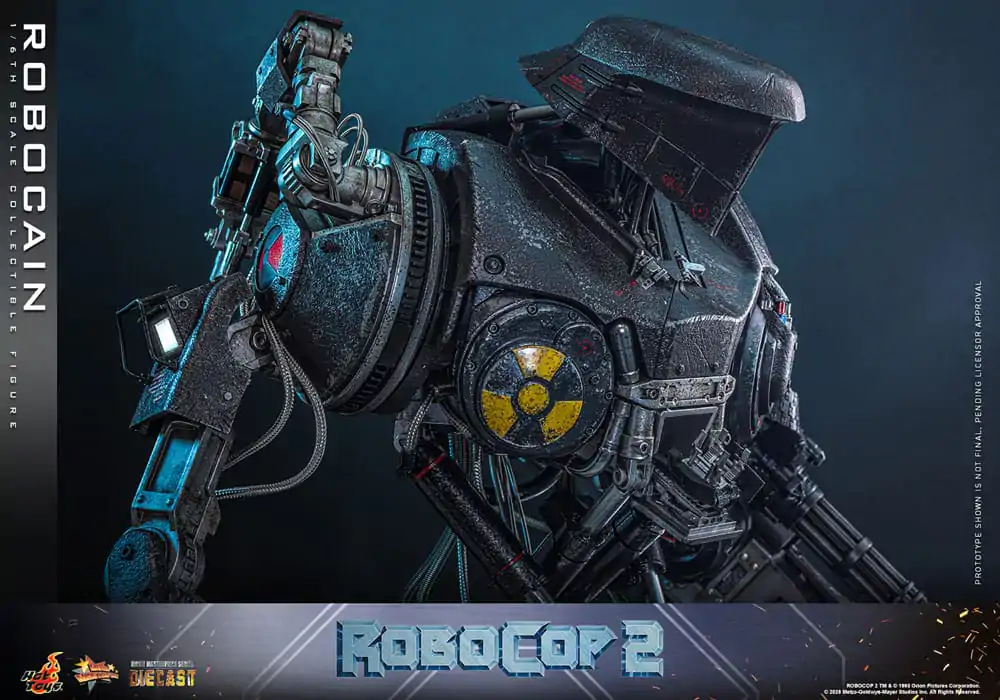 RoboCop 2 Movie Masterpiece Diecast akční figurka 1/6 RoboCain 40 cm fotografii produktu