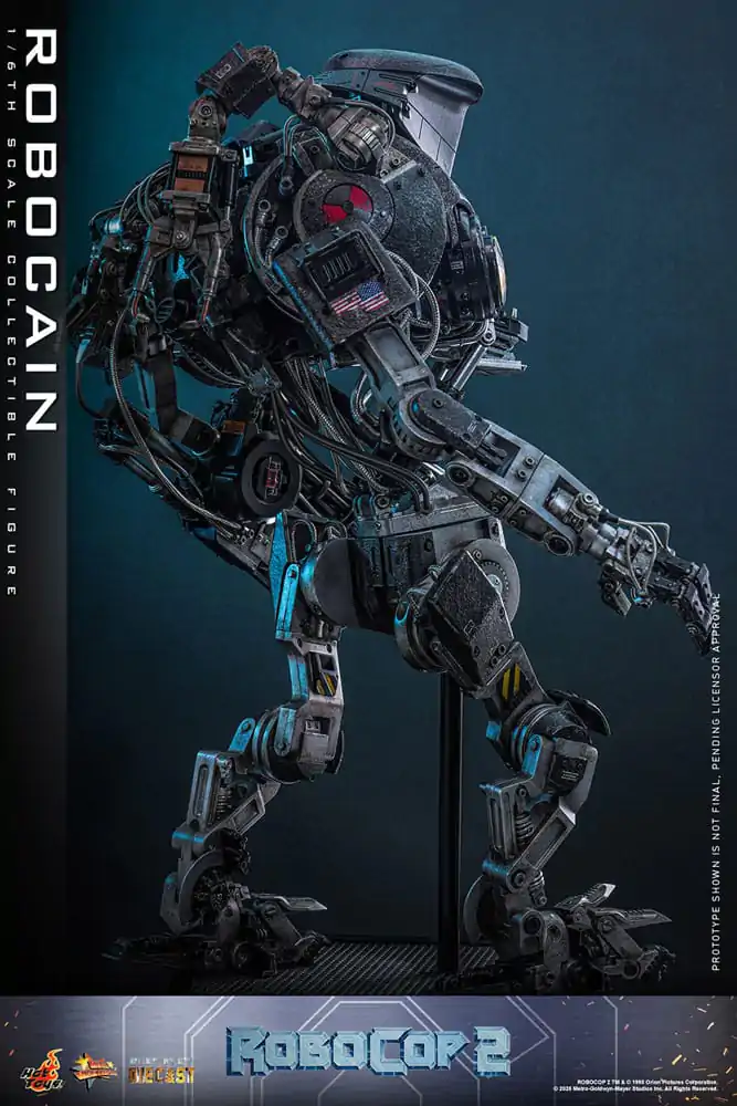 RoboCop 2 Movie Masterpiece Diecast akční figurka 1/6 RoboCain 40 cm fotografii produktu