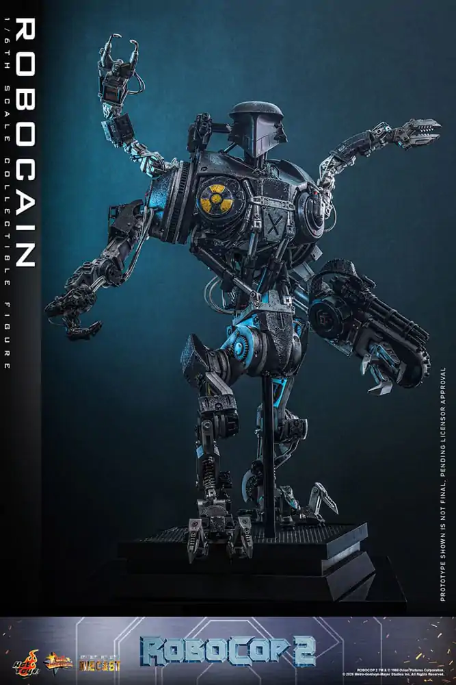 RoboCop 2 Movie Masterpiece Diecast akční figurka 1/6 RoboCain 40 cm fotografii produktu
