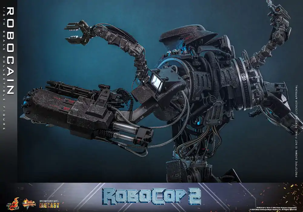 RoboCop 2 Movie Masterpiece Diecast akční figurka 1/6 RoboCain 40 cm fotografii produktu