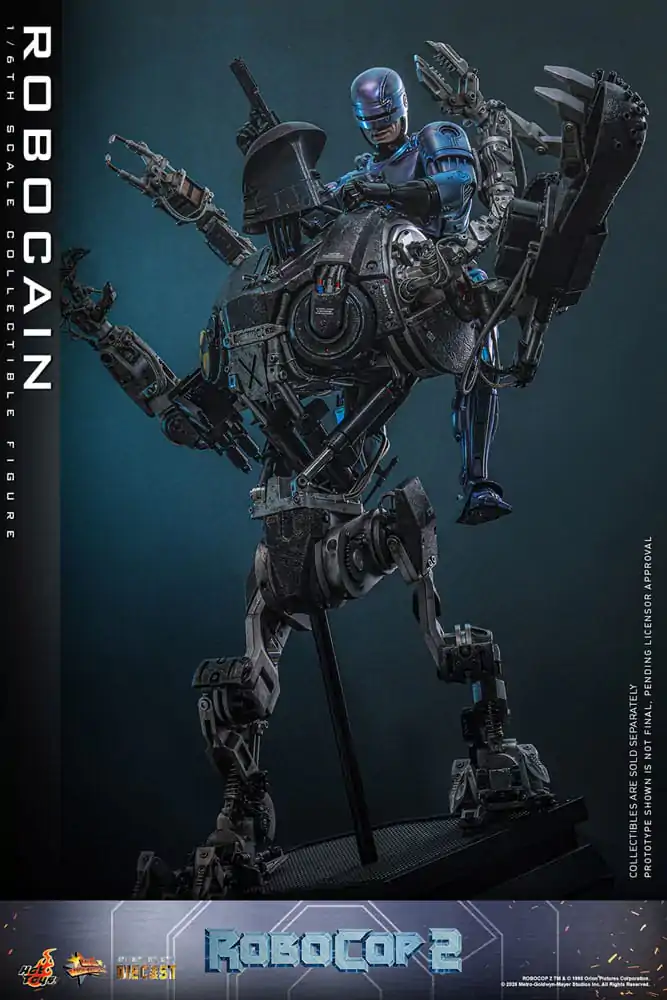 RoboCop 2 Movie Masterpiece Diecast akční figurka 1/6 RoboCain 40 cm fotografii produktu